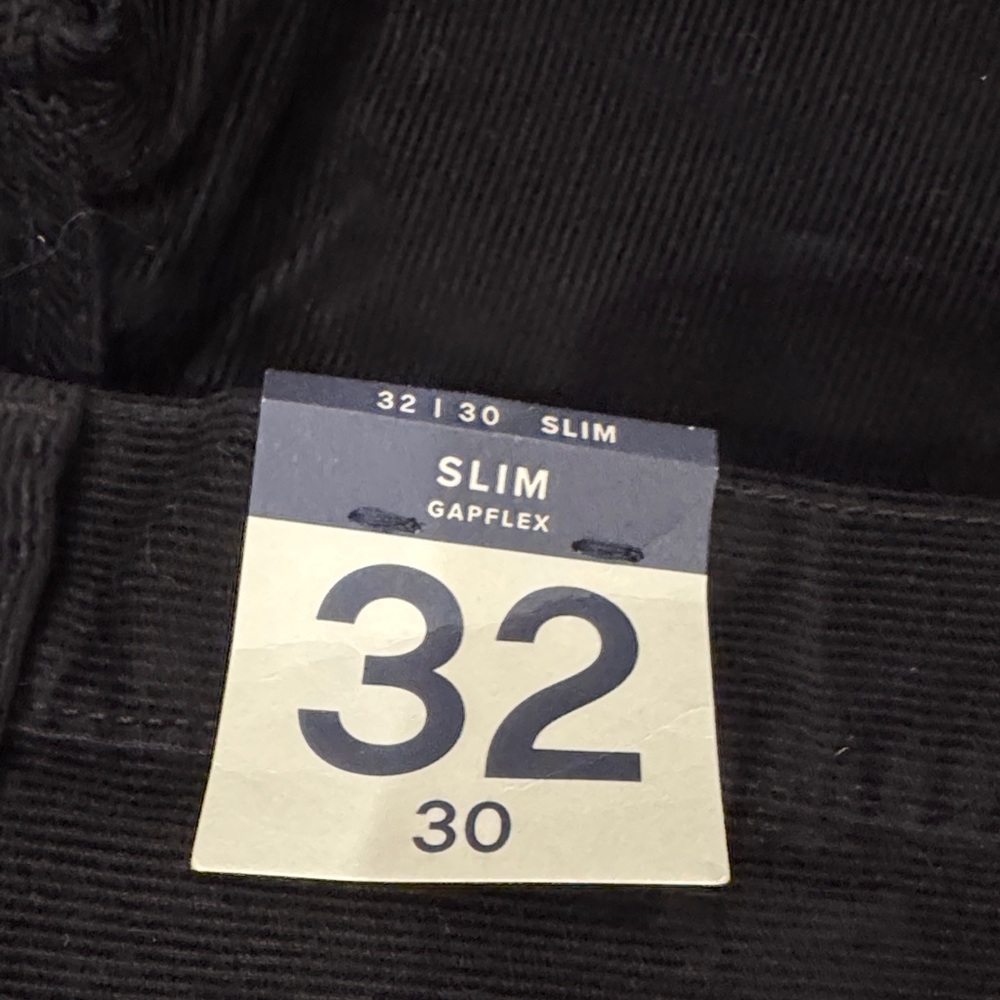 GAP Black Slim Fit GapFlex Trousers